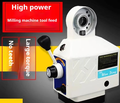 Universal Electronic Feed Drive Device for Milling Machines - Automatic Feed Drive Device for Milling Operations