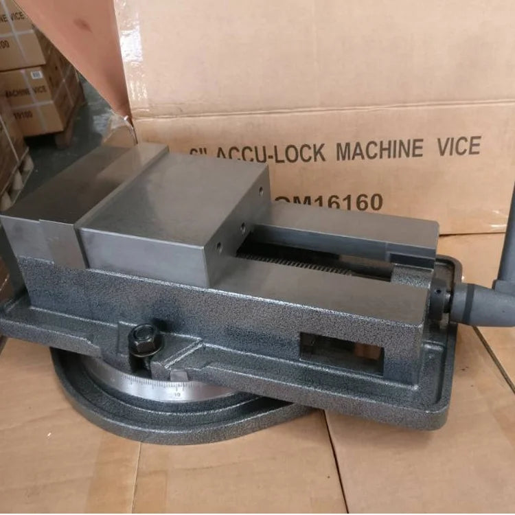 High Stability, Quick Clamping, Ideal for Metal Processing & Milling Workshops of QH Milling Vice for Machine Tools