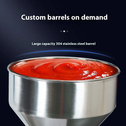 TEBAK Automatic Liquid Machine Small Bottles Lotion Cream Cosmetic Food Viscous Liquid Filling Machine With Conveyor and Hopper