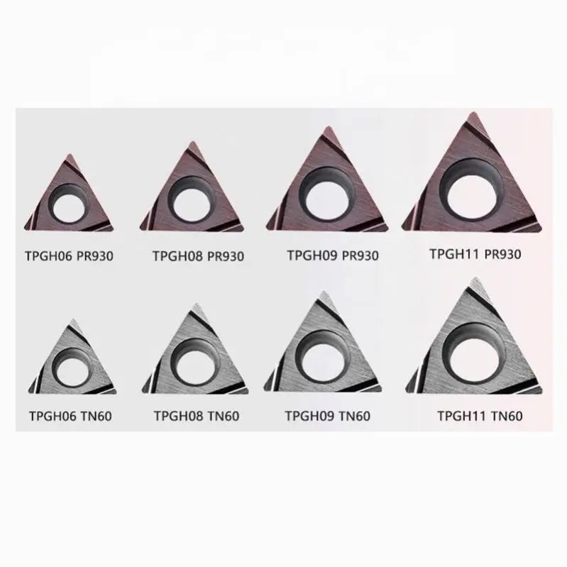 TEBAK TPGT TPGH 080202L Carbide Inserts Boring Cutter Inserts High Precision Lathe Cutting Tools for Steel