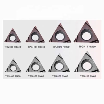 TEBAK TPGT TPGH 080202L Carbide Inserts Boring Cutter Inserts High Precision Lathe Cutting Tools for Steel