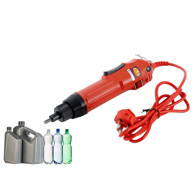 TEBAK China Good Price Twist Off Electric Manual Portable Single Head Bottle Screw Handheld Bottle Sealing Capping Machine
