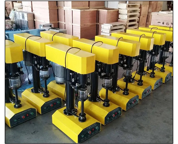 TEBAK Automatic Aluminium Tin Beverage Drink Wine Beer Tin Can Sealing Capping Machine