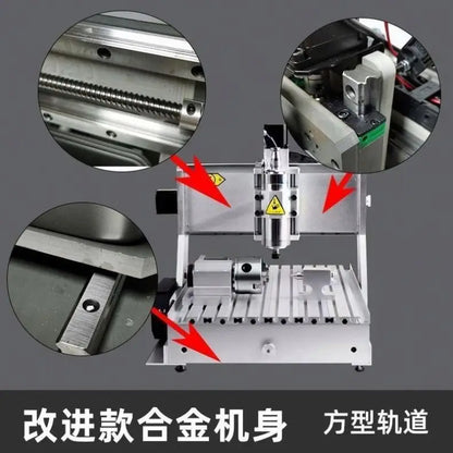 TEBAK DIY Engraving Machine a B Rotation CNC Rotary Table 5 Axis CNC 5th Axis