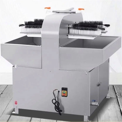 TEBAK Commercial 4-Head Semi-Automatic Brush Bottle Washing Machine