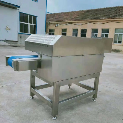 TEBAK Fresh Meat Slicer Food Chicken Breast Slicing Machine Fresh Meat Strip Cutter Pork Meat Cutting Slicing Machine