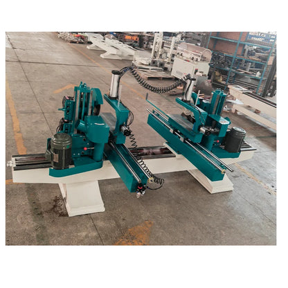 A TEBAK Electric Wood Saw Double End Saw Hardwood Flooring Laminated Wood Flooring Processing Solid Wood Double End Milling Saw