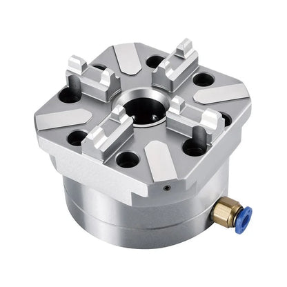 TEBAK Selling Precision 80*80 mm Pneumatic Auto Chuck for Machining Center