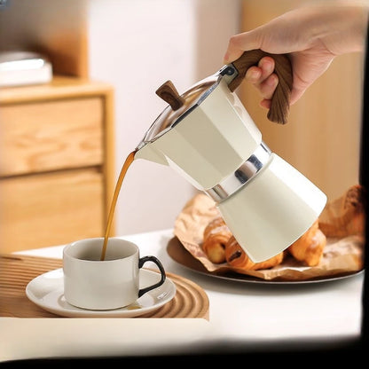 Newest Type Italian Coffee Maker Espresso 3cup 6 Cup Aluminum Coffee Maker Moka Pot