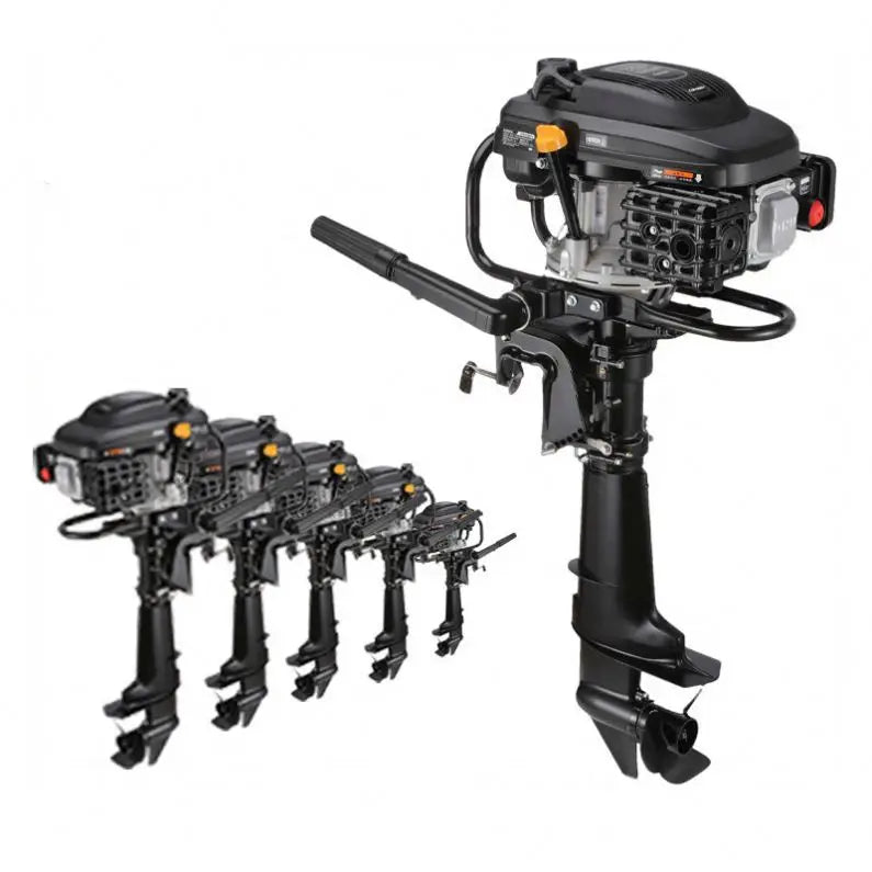 TEBAK 9.0HP 7.5 4.5 6.5 2.5 HP 4-Stroke Diesel Outboard Motors New Condition With Long Shaft for Sales or Use