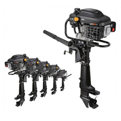 TEBAK 9.0HP 7.5 4.5 6.5 2.5 HP 4-Stroke Diesel Outboard Motors New Condition With Long Shaft for Sales or Use