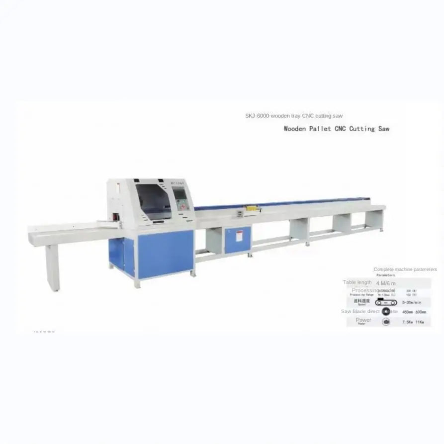 TEBAK CX-08 Nicer Woodworking High Speed Pneumatic Circular  Optimizing Cross Wood square Saw Cut Machine