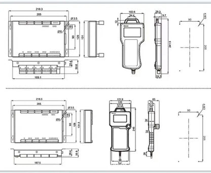 TEBAK CNC Router NK105 G2 NK105 G3 Handle Engraving Machine Motion Control System 3-axis CNC Controller