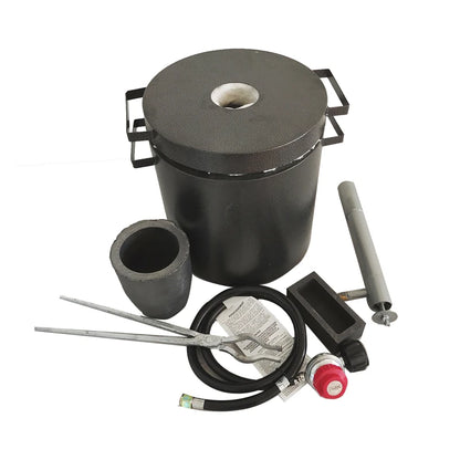 TEBAK Gold Silver Copper Melting Furnace Oven Jewelry Gold Melting Metal Jewellery Processing Melting Machine Graphite Crucibles