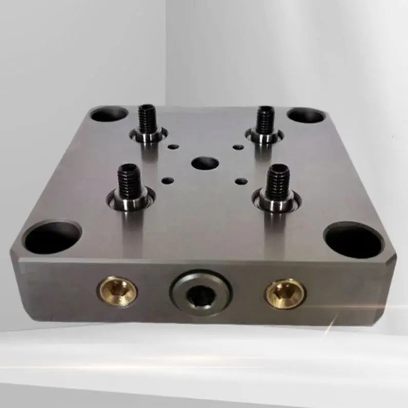 TEBAK 5th Axis Cnc Tools Precision Vice Zero Point System Self Centering Vise Cnc Lathe Machine