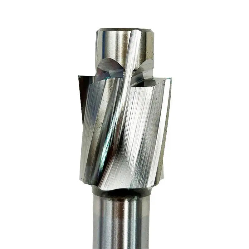 ANDUUK Multi Specification High-speed Steel Flat Bottomed Countersunk Drill Countersunk Drill Countersunk End Milling Cutter