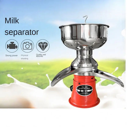 TEBAK Milk Cream Electric Centrifugal Separator 80/100 L/H Electric Milk Fat Centrifugal Separating Machine for Dairy Equipment