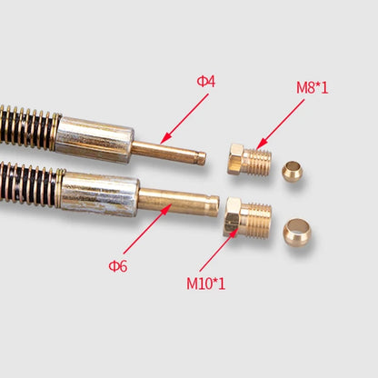 Outer Cloth Sheathed Hose Condition Hydraulic Hose Fittings Outer Steel Wire Braided Spring Cloth Sheathed