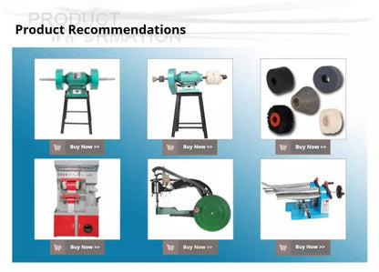 TEBAK SL-550W 370W Single Head Grinding Wheel Polishing Machine with Dust Bag