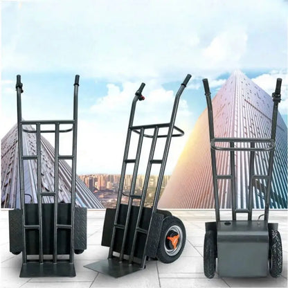 Factory Wholesale Electric Hand Truck Capacity 600KG Battery Powered Hand Truck Lithium Battery Hand Trolley for Material Moving