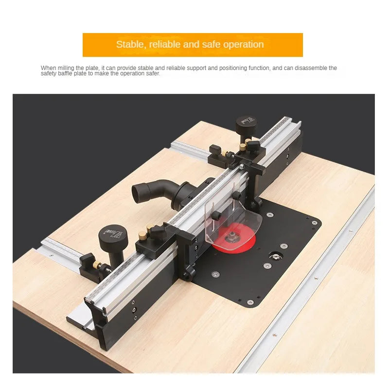 TEBAK Brand CX-03 Table Saw Bar T-Track and Miter Track for Router Tables and Woodworking Tool Tables
