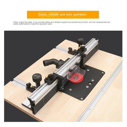 TEBAK Brand CX-03 Table Saw Bar T-Track and Miter Track for Router Tables and Woodworking Tool Tables