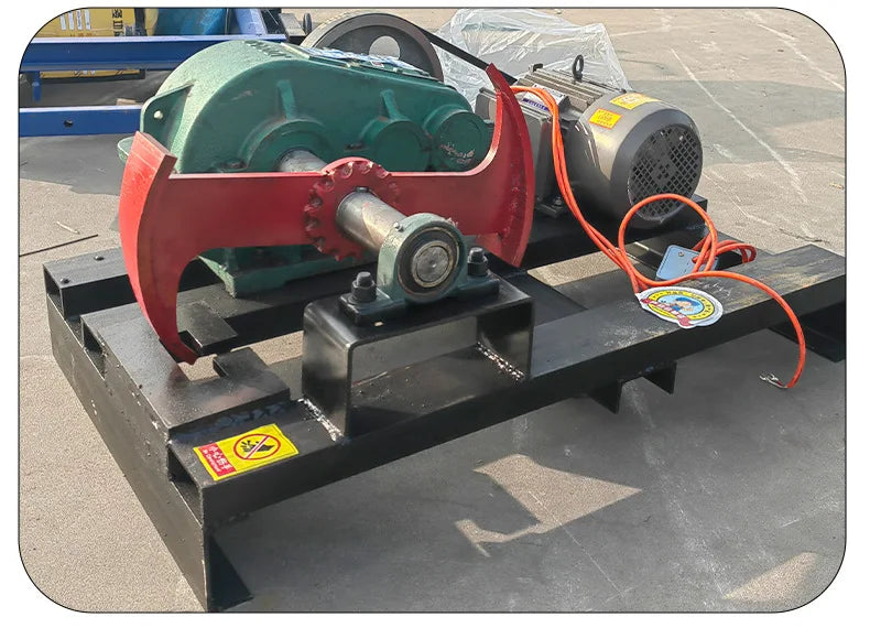 A TEBAK 4KW High-power Electric Wood Splitter, Wood and Tree Splitting Machine Equipment, Small and Convenient Wood Splitter