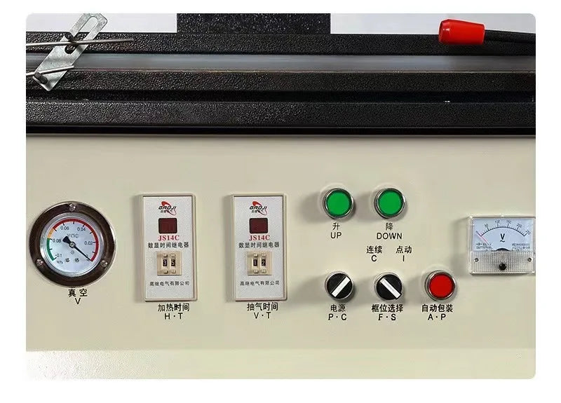 TEBAK Multifunction Automatic Blister Card Vacuum Skin Hardware Fittings Heat Sealing Pvc Cardboard Packaging Machine