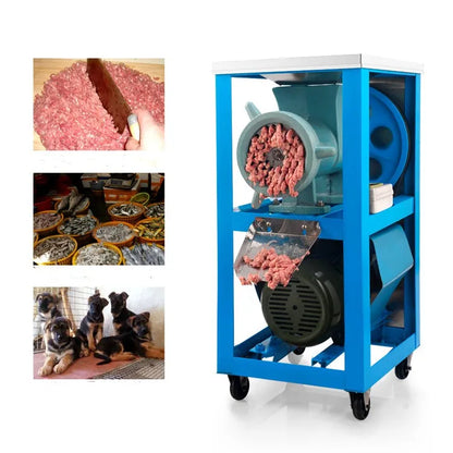 TEBAK Commercial Bone Fish Machine Chicken Skeleton Machine Meat Chopping Machine 32/42/52/62 Vertical Meat Grinder