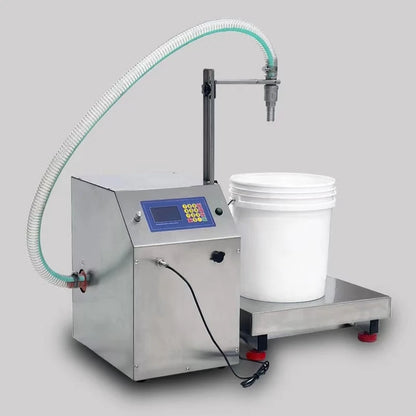 TEBAK Filling Machine Large Flow Weighing Type Fully Honey Sesame Paste Edible Oil Glue Viscous Liquid Automatic Filling Machine