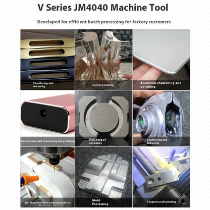 TEBAK JY-07 Small Aluminum Alloy Chamfer Engraving Machine Mobile Phone Frame Shell CNC High-gloss Machine engraving machine