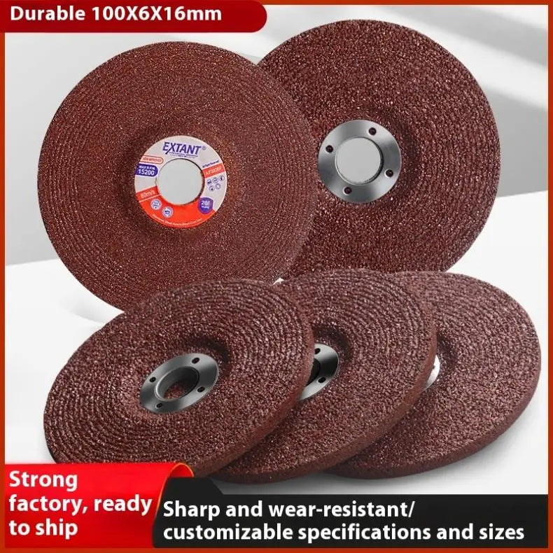 TEBAK 4inch 6 Inch Abrasive Grinding Disc Resin Sanding Wheel Abrasive Flap Disk Diamond Tools for Timble Wood Floor