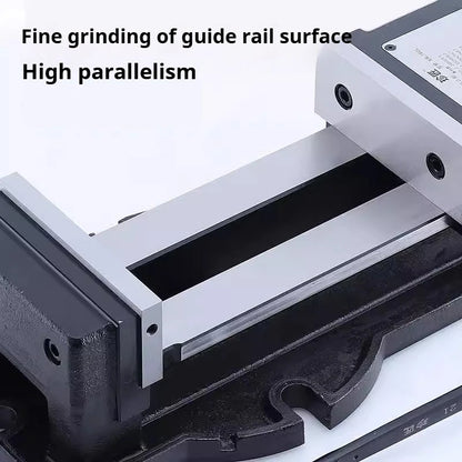 Double-opening Heavy-duty Flat-nose Pliers High-precision Angle-fixed Type Flat-nose Pliers Milling Machine-specific Bench Vise