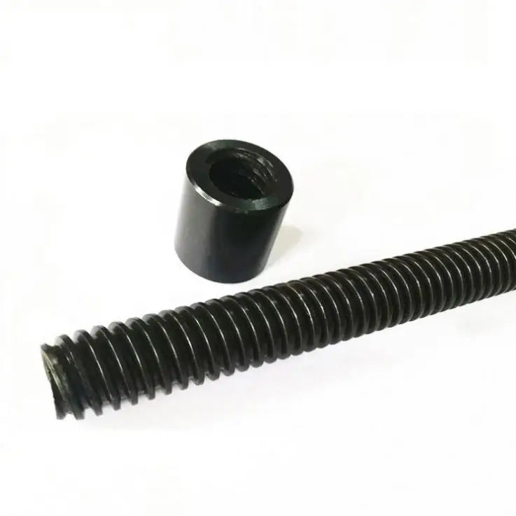 D-12 45steel T-screw Threaded Rod M8 M10 M20 Bar Carbon Steel Galvanized Full Thread Stud Bolt DIN976 Rod