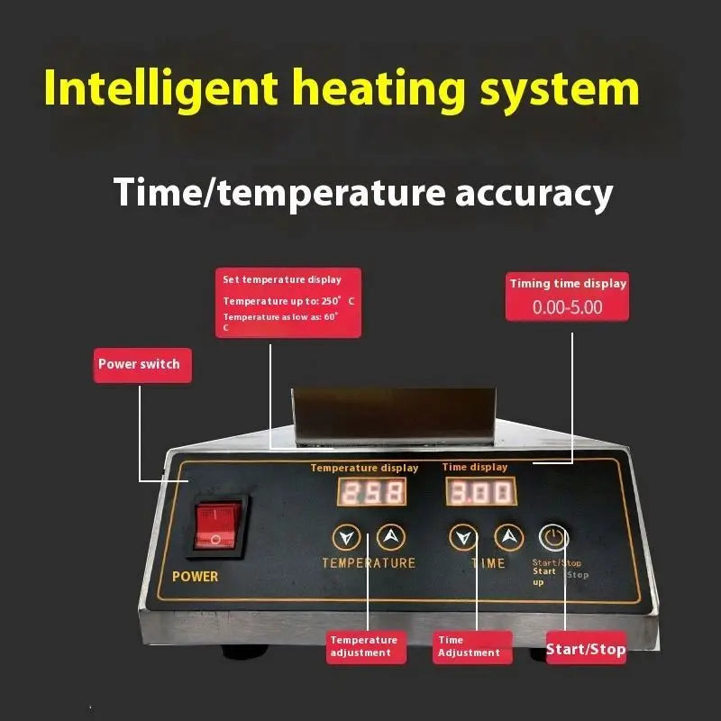 Digital Display Electric HK QQ Egg Machine Electric HK Egg Cake Oven Egg Cake Waffle Maker