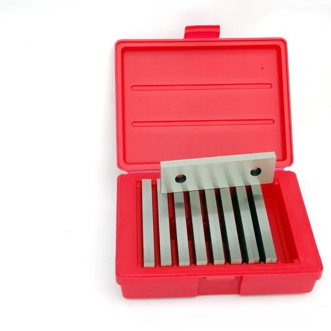 TEBAK Machine Tools 1/2 Inch Thickness Steel Parallel Sets Rectangular Metal Parallel Block