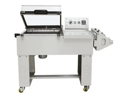 TEBAK POF Film Carton Book Bottle Semi Automatic 2 in 1 L Bar Sealing Heat Shrink Packing Wrapping Machines