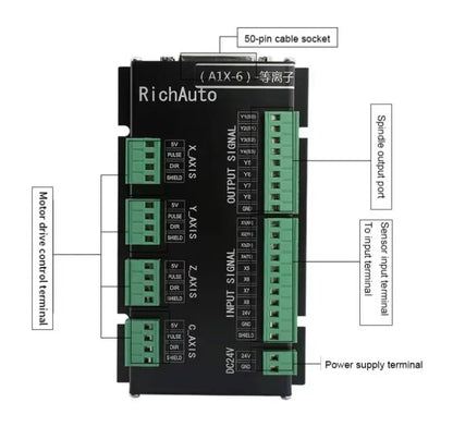 A12 cnc Auto Dsp Remote A11e Dsp 3 Axis Cnc Router Controller Control System Handset Has Lcd Display Keypad Board Touch Pad