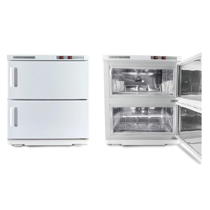 TEBAK Professional Electric Vertical Salon Spa Tool Cabinet Towel Heater Ultraviolet Towel Warmer