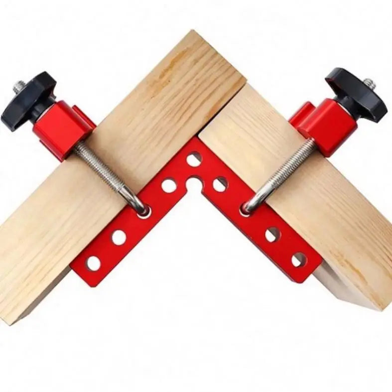 TEBAK 90 Degree Positioning Squares Woodworking Carpenter Corner Clamping Square Tool for Picture Frame Box Cabinets Drawers
