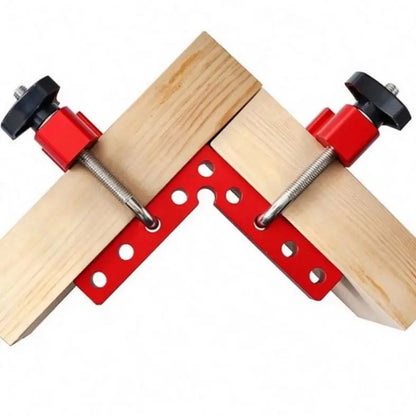 TEBAK 90 Degree Positioning Squares Woodworking Carpenter Corner Clamping Square Tool for Picture Frame Box Cabinets Drawers