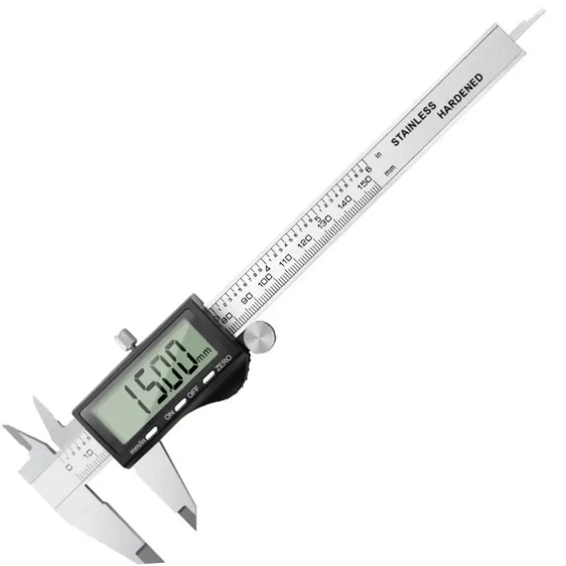 TEBAK 0-150mm 0-200mm 0-300mm Stainless Steel 6 Inch Electronic Digital Caliper 150mm Vernier Caliper with Large LCD Screen