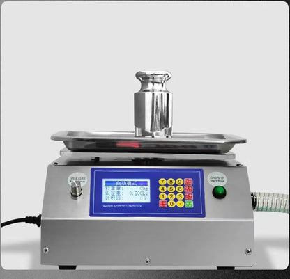 TEBAK CSY-L17 High-Quality Semi-Automatic Weighing Gear Pump Filling Machine for Paste Honey, Shampoo, Cosmetic Cream