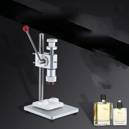 TEBAK SY-50 Perfume Bottle Capping Machine Manual Perfume Bottle Crimping Machine Perfume Neckline Capping Machine