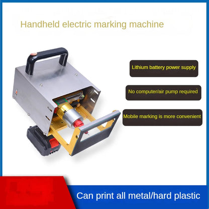 TEBAK XYSD-3 Metal Engraving Machine Handheld VIN Number Electric Pneumatic Marking Machine for Metal Engraving