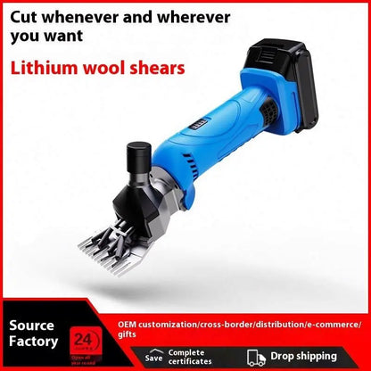 Electric Sheep Wool Cutter Electric Animal Husbandry Equipment Horse Hair Clipper Horse Haircut Trimmer Cutter