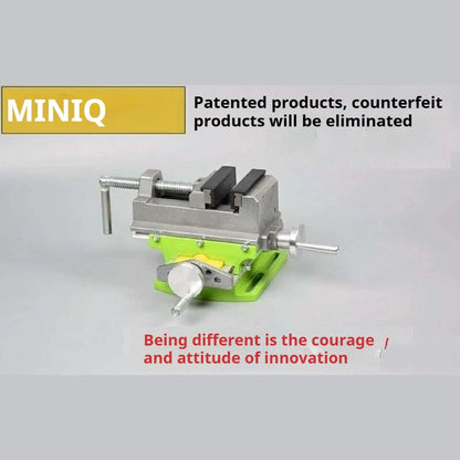 Precision Heavy Duty Cross-nose Pliers Bench Drilling Machine Cross Slide Vise Vice Table Compound Worktable Bracket for Milling