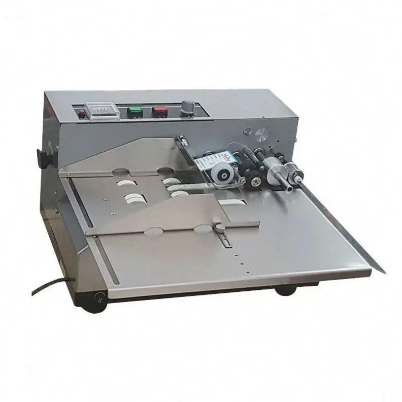 TEBAK Food Pouch CERTIFICATION Printing Expiry Date Batch Number Hot Ink Roll Coding Machine