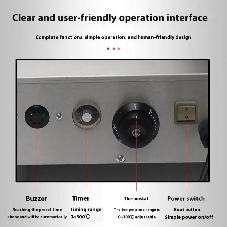 Efficient High Performance Burger Bread Maker Double Layer Automatic Hamburger Machine Rapid Heating Efficient Burger Machine