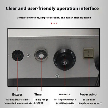Efficient High Performance Burger Bread Maker Double Layer Automatic Hamburger Machine Rapid Heating Efficient Burger Machine